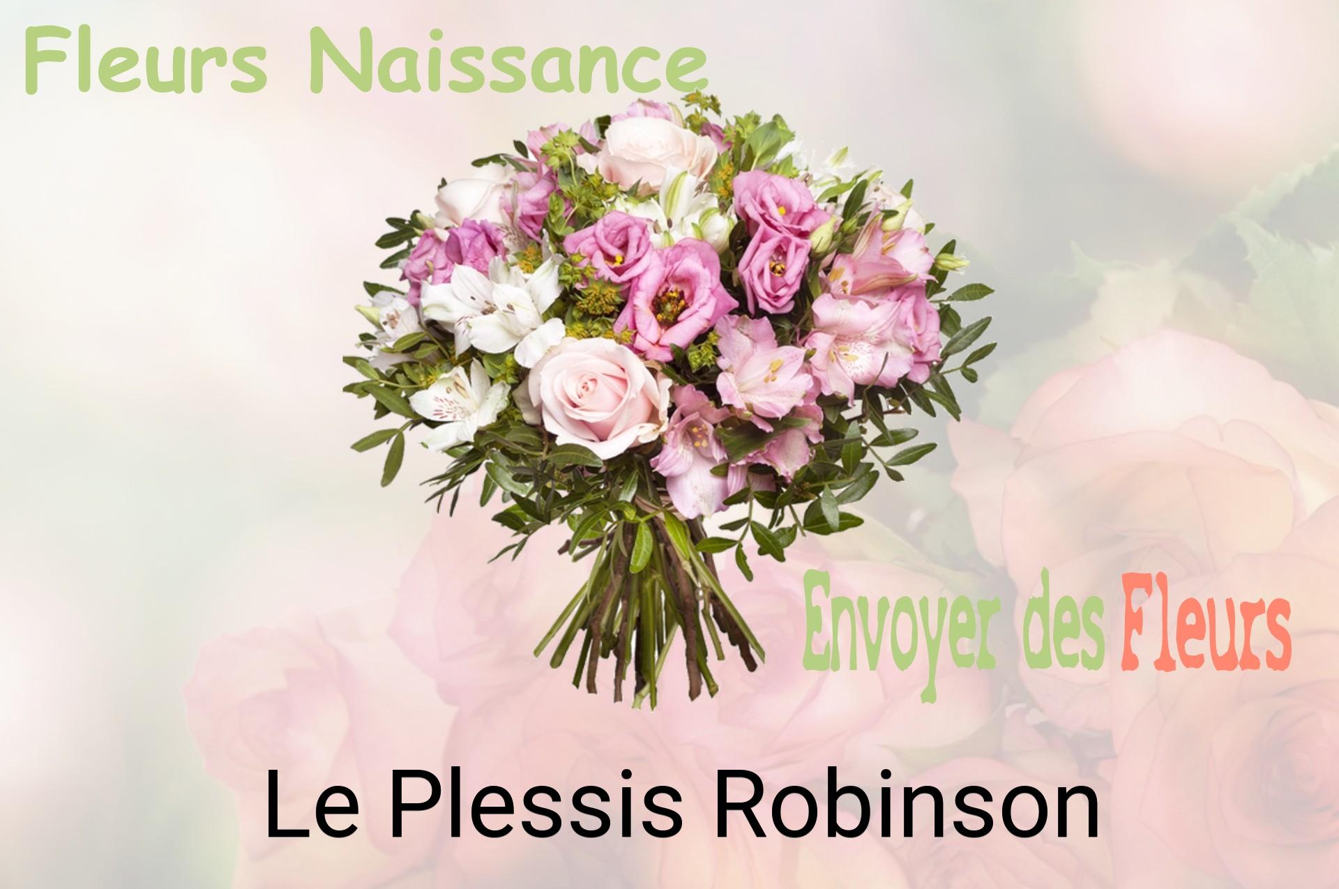 Bouquet de fleurs de naissance livré à Le Plessis-Robinson